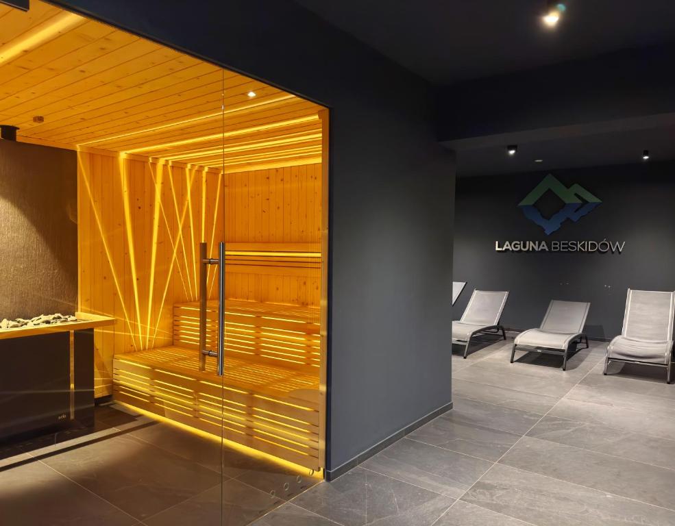 Strefa wellness — sauna Laguna Beskidów